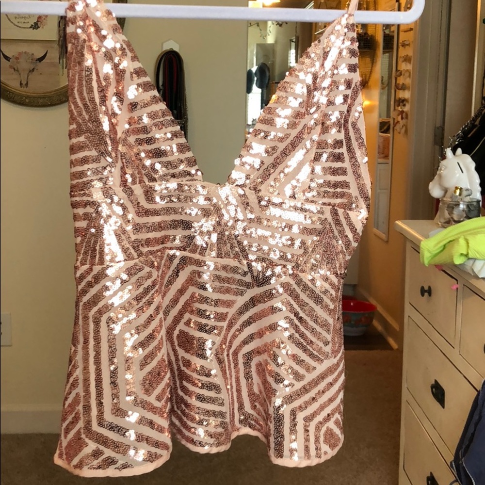 Sequin Top